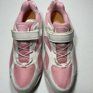 Dr Comfort Victory Pink and White Womens Shoes Size 12W SB-105